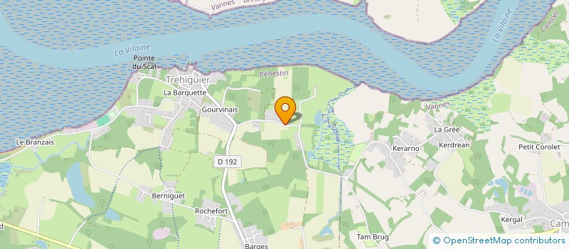 localisation de l'entreprise SBALQF  PENESTIN