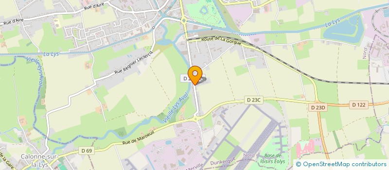 localisation de l'entreprise SBAPP à MERVILLE