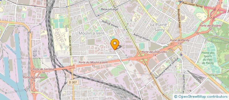 localisation de l'entreprise SBARDELLA  VENISSIEUX