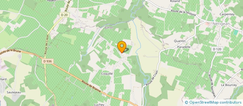 localisation de l'entreprise SBARO  POMPIGNAC