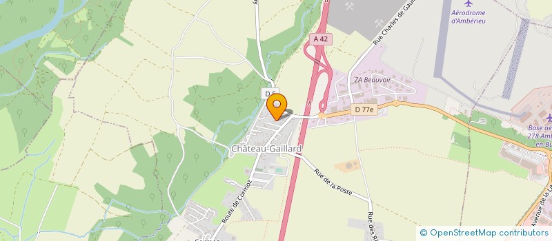 localisation de l'entreprise SBATLOC à CHATEAU-GAILLARD