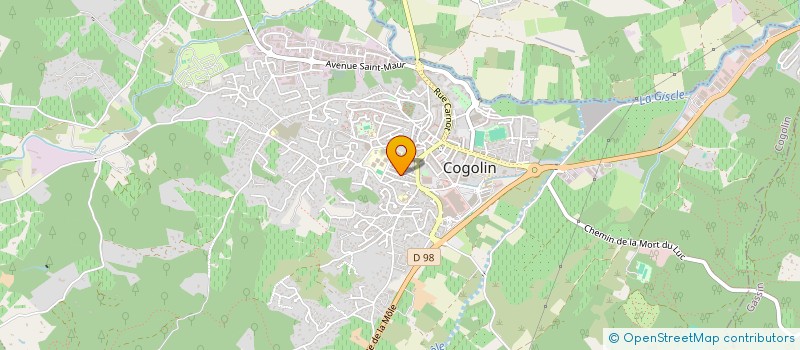 localisation de l'entreprise SBAY BATIMENT à COGOLIN