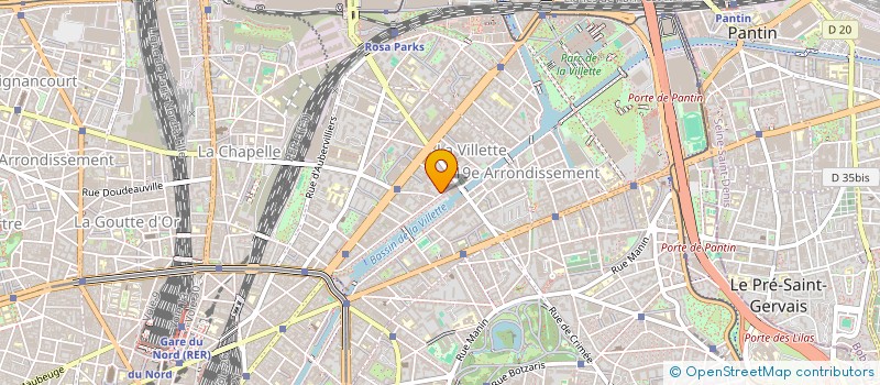 localisation de l'entreprise SBAZ  PARIS