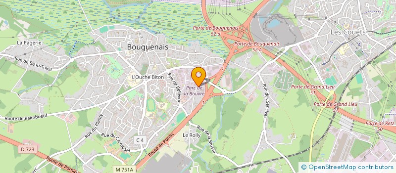 localisation de l'entreprise SBB à BOUGUENAIS