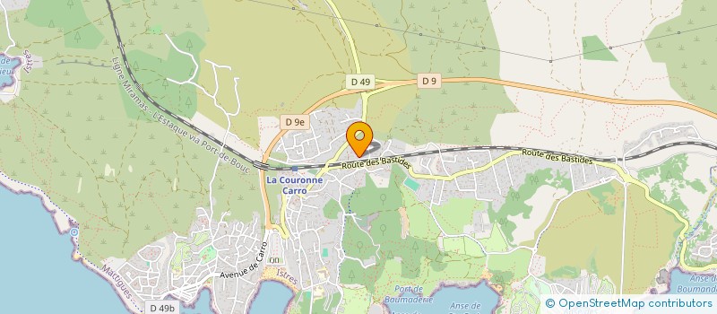 localisation de l'entreprise SBB MENUISERIES à MARTIGUES