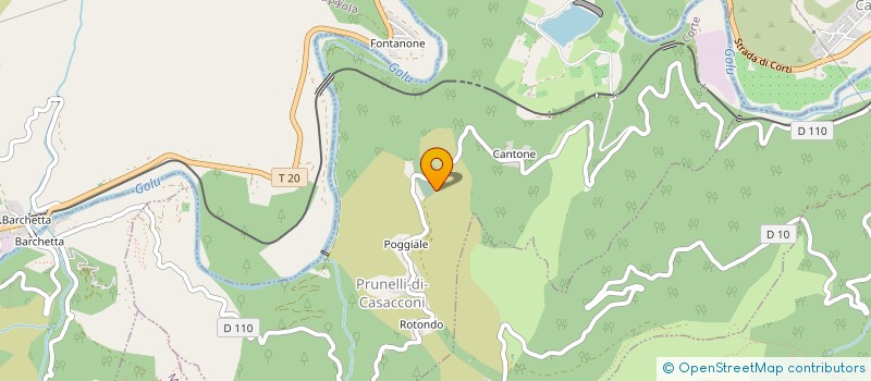 localisation de l'entreprise SBB MULTISERVICES  PRUNELLI DI CASACONI