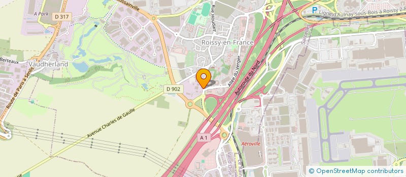 localisation de l'entreprise SBB TRANSPORTS à ROISSY-EN-FRANCE