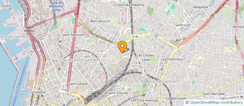 localisation de l'entreprise SBBEAUTYHAIR à MARSEILLE