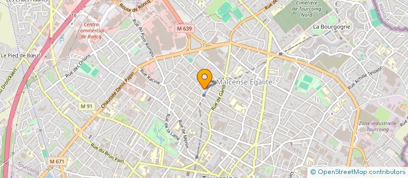 localisation de l'entreprise SBBS  TOURCOING