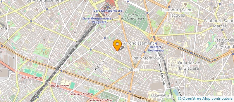 localisation de l'entreprise SBBT ARCHITECTURE  PARIS