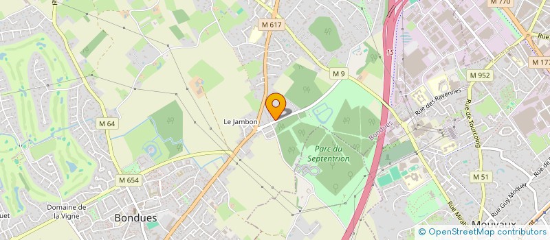 localisation de l'entreprise SBC  BONDUES