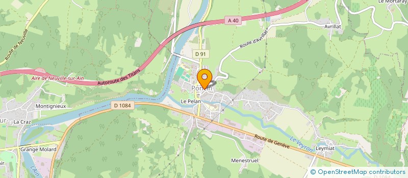 localisation de l'entreprise SBC  PONCIN