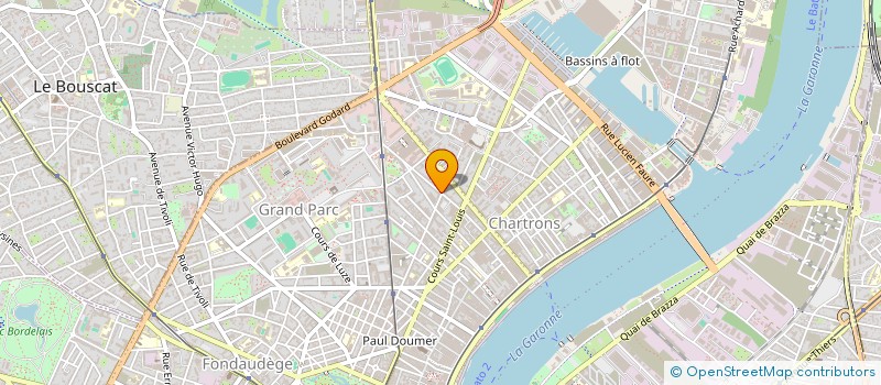 localisation de l'entreprise SBC BOULANGERIE  BORDEAUX