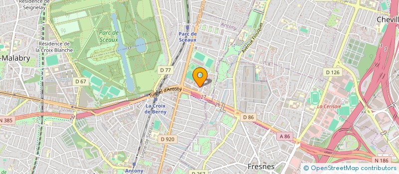 localisation de l'entreprise SBC CONSULTING à ANTONY