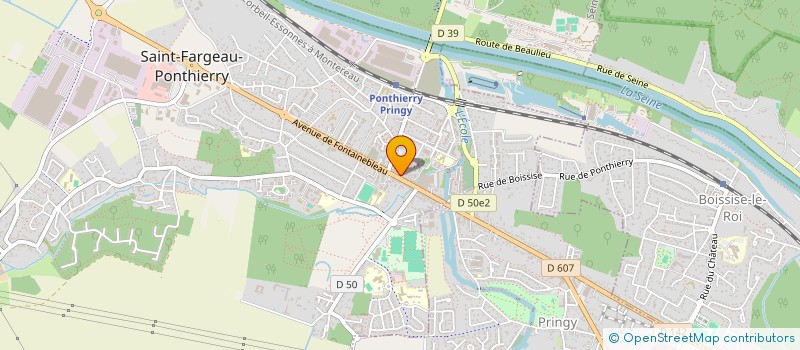 localisation de l'entreprise SBC ENERGY  SAINT-FARGEAU-PONTHIERRY