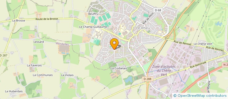 localisation de l'entreprise SBC GROUP à LE RHEU