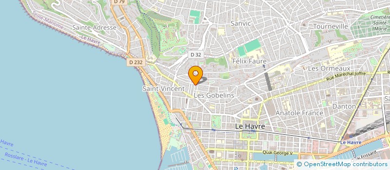 localisation de l'entreprise SBCJ à LE HAVRE