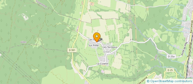 localisation de l'entreprise SBCP IMMOBILIER  VILLES