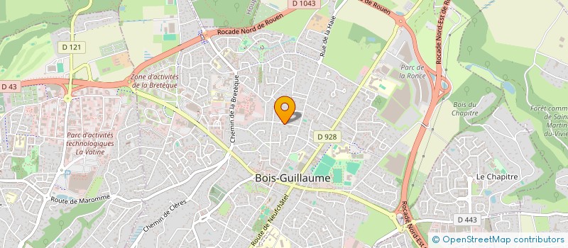 localisation de l'entreprise SBCPN  BOIS-GUILLAUME