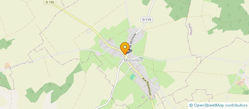 localisation de l'entreprise SBCSUBLIMATION  MORVILLERS