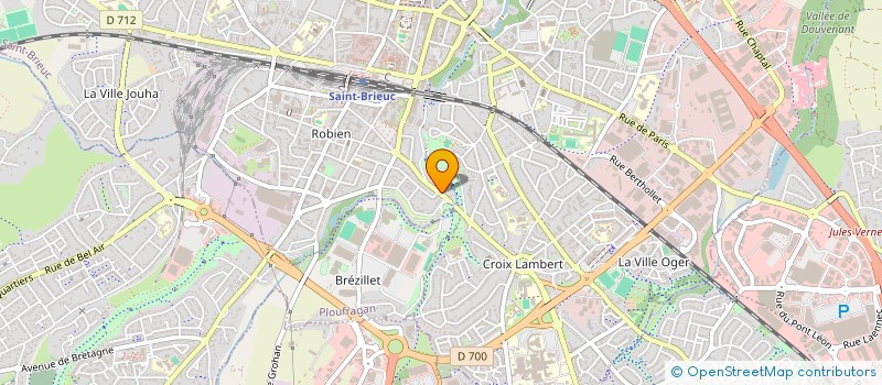 localisation de l'entreprise SBD BATIMENT à SAINT-BRIEUC