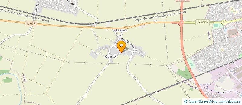 localisation de l'entreprise SBD FERMETURES à AMILLY