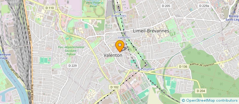 localisation de l'entreprise SBD GROUP à VALENTON