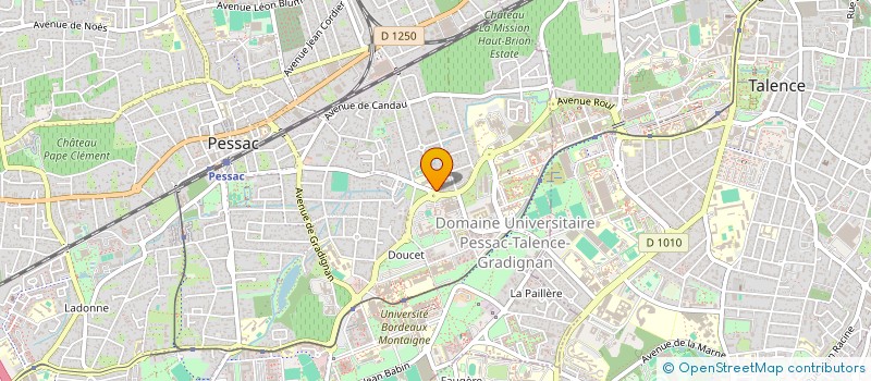 localisation de l'entreprise SBD PESSAC à PESSAC