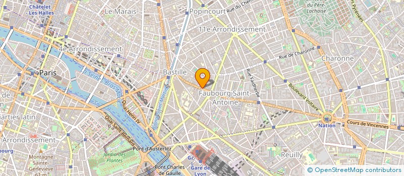 localisation de l'entreprise SBDE FINANCIAL  PARIS 11