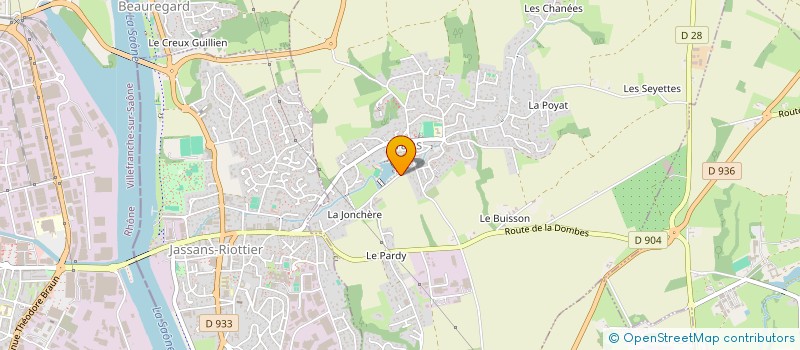 localisation de l'entreprise SBDESIGN  FRANS