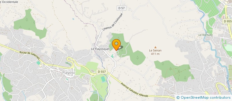 localisation de l'entreprise SBDF  DRAGUIGNAN