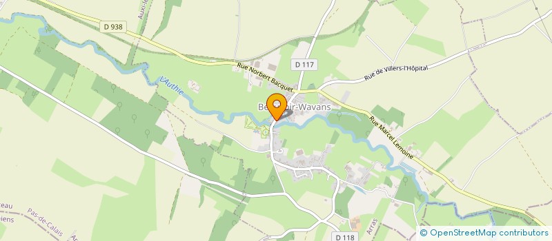 localisation de l'entreprise SBDG AQUACOLE DE LE BOISLE  FONTAINE-L'ETALON