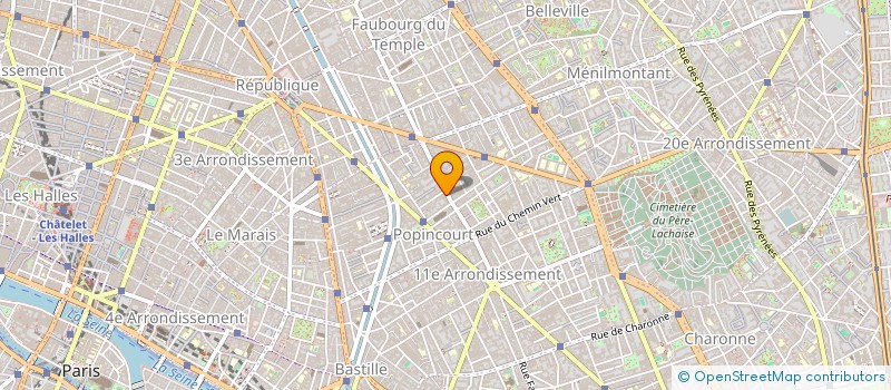 localisation de l'entreprise SBDIS  PARIS