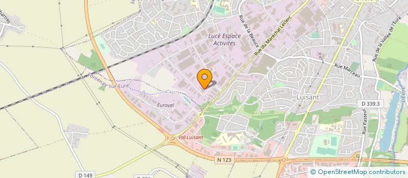 localisation de l'entreprise SBE BULUT ELEC à LUCE