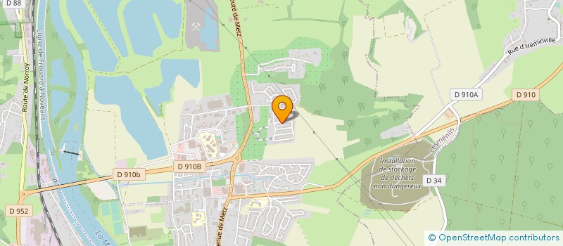 localisation de l'entreprise SBEO  ATTON