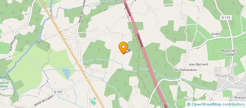 localisation de l'entreprise SBEV  SAINT-LAURENT-D'ARCE