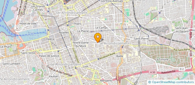 localisation de l'entreprise SBF à MARSEILLE