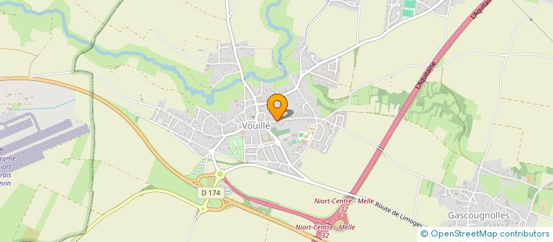 localisation de l'entreprise SBFG HORIZON  VOUILLE