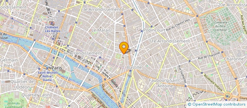 localisation de l'entreprise SBFRM  PARIS