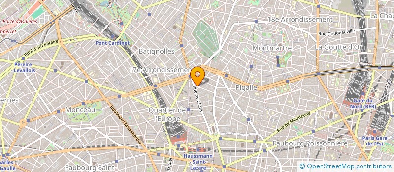 localisation de l'entreprise SBG 2000 à PARIS