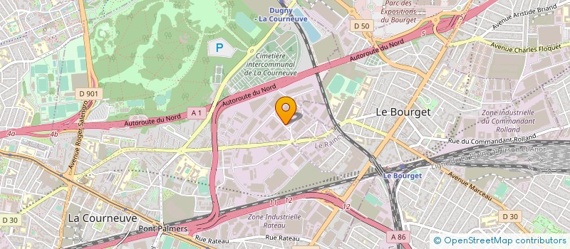 localisation de l'entreprise SBG à SAINT-OUEN-SUR-SEINE
