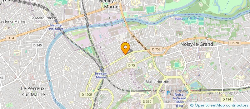 localisation de l'entreprise SBG EXOTIQUE  NOISY-LE-GRAND