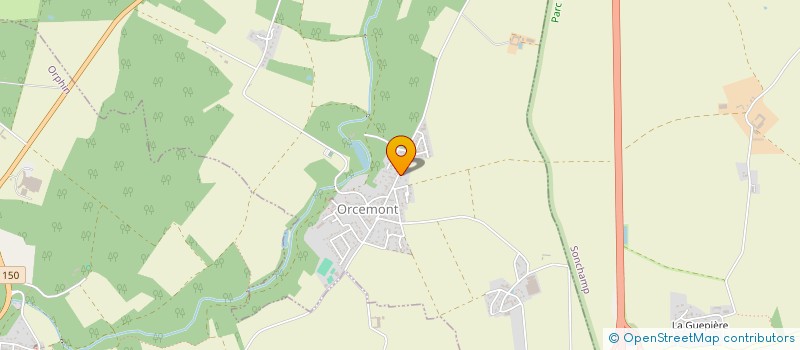 localisation de l'entreprise SBG INVESTISSEMENT  ORCEMONT