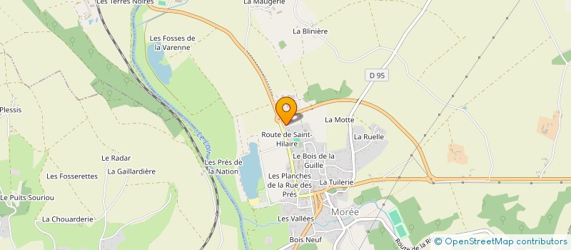 localisation de l'entreprise SBH  MOREE