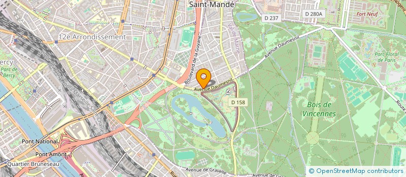 localisation de l'entreprise SBH AFFAIRES à SAINT-MANDE