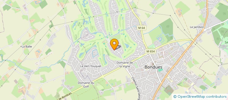 localisation de l'entreprise SBH CONSEIL  BONDUES