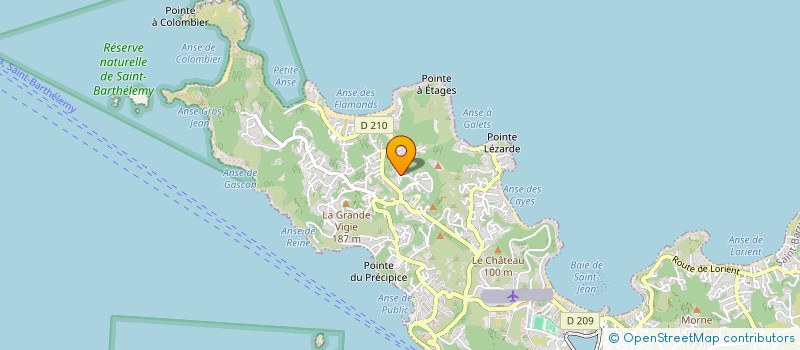 localisation de l'entreprise SBH INNOVATECH  SAINT-BARTHELEMY