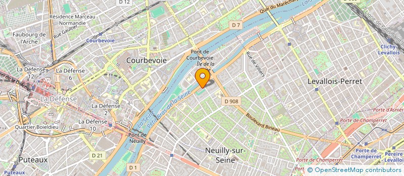 localisation de l'entreprise SBH INVEST  PARIS