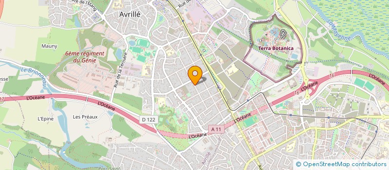 localisation de l'entreprise SBHB à AVRILLE