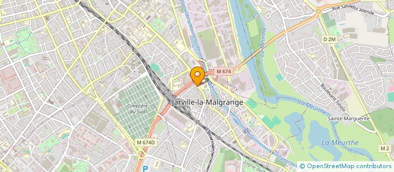 localisation de l'entreprise SBHD  JARVILLE-LA-MALGRANGE